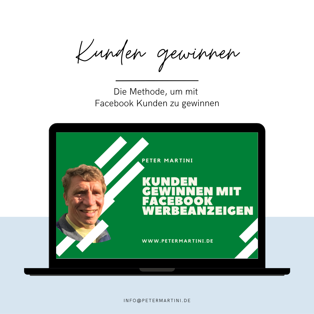 Kunden gewinnen mit Facebook Werbeanzeigen